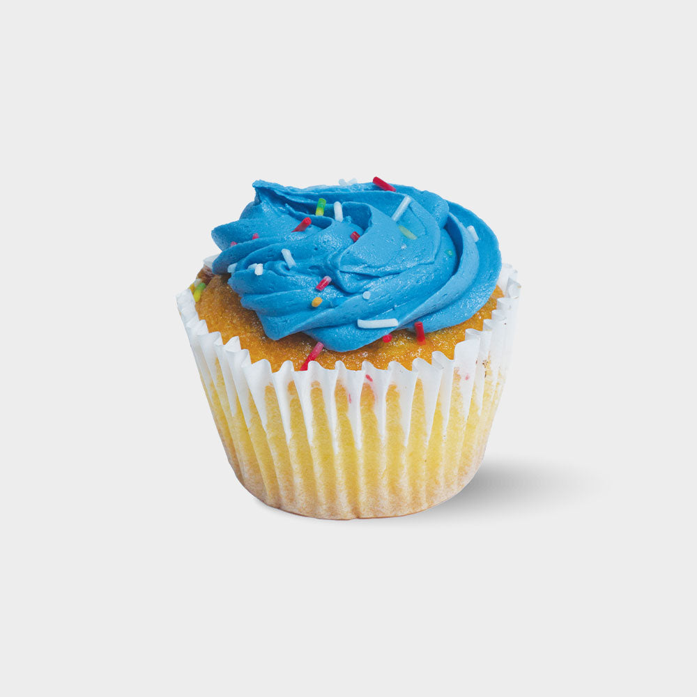 Vanilla (Blue) Cupcake (x12)
