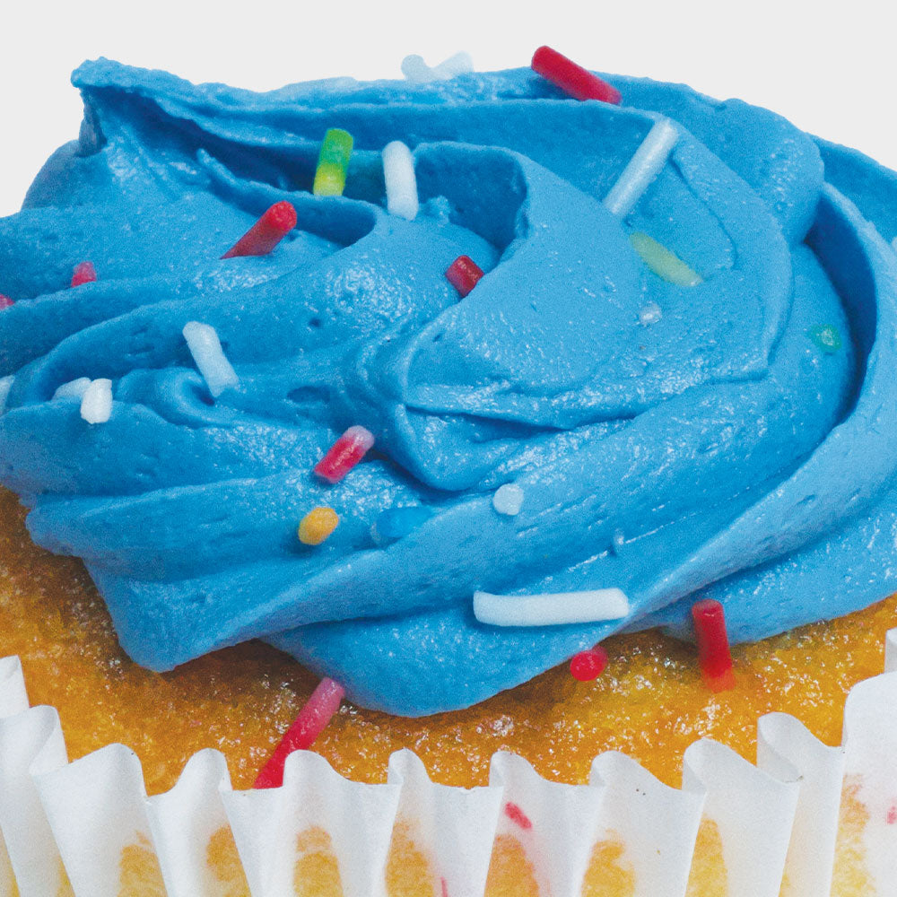 Vanilla (Blue) Cupcake (x12)