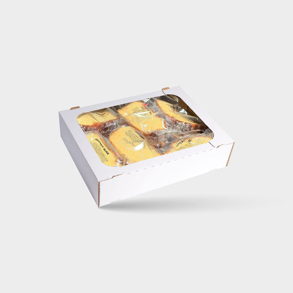 Coconut Cake Slice (x18)